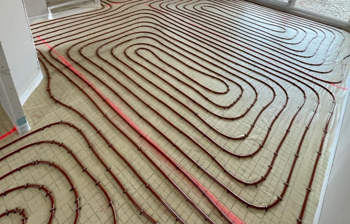 Pose d’un plancher chauffant &agrave; Lingolsheim Bischheim