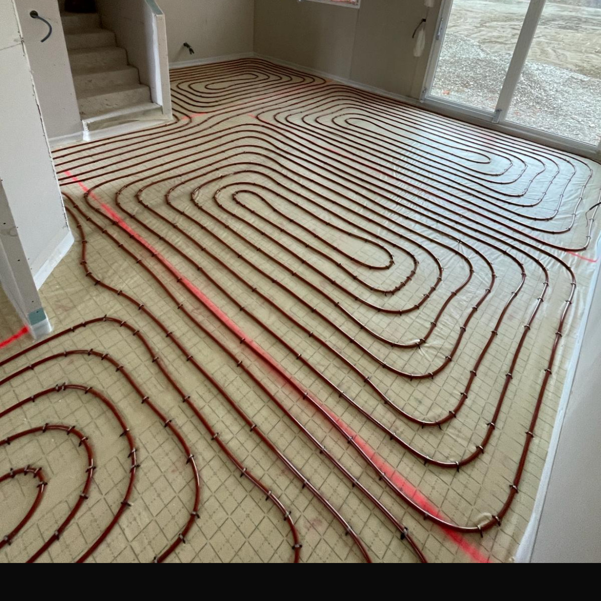 Pose d’un plancher chauffant &agrave; Lingolsheim Bischheim