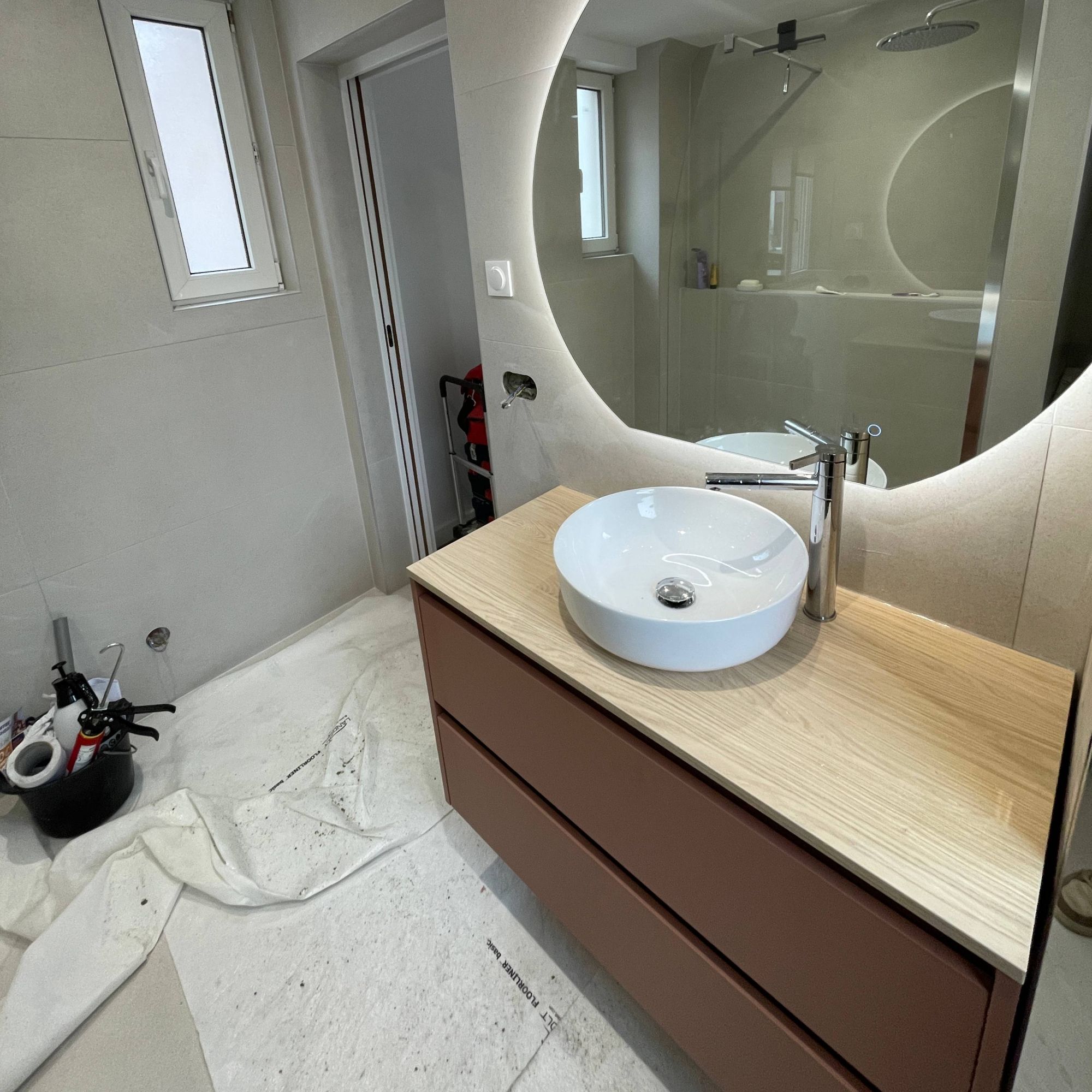 Création de salle de bain clé en main et rénovation de plomberie à Entzheim autour de Truchtersheim Bischwiller